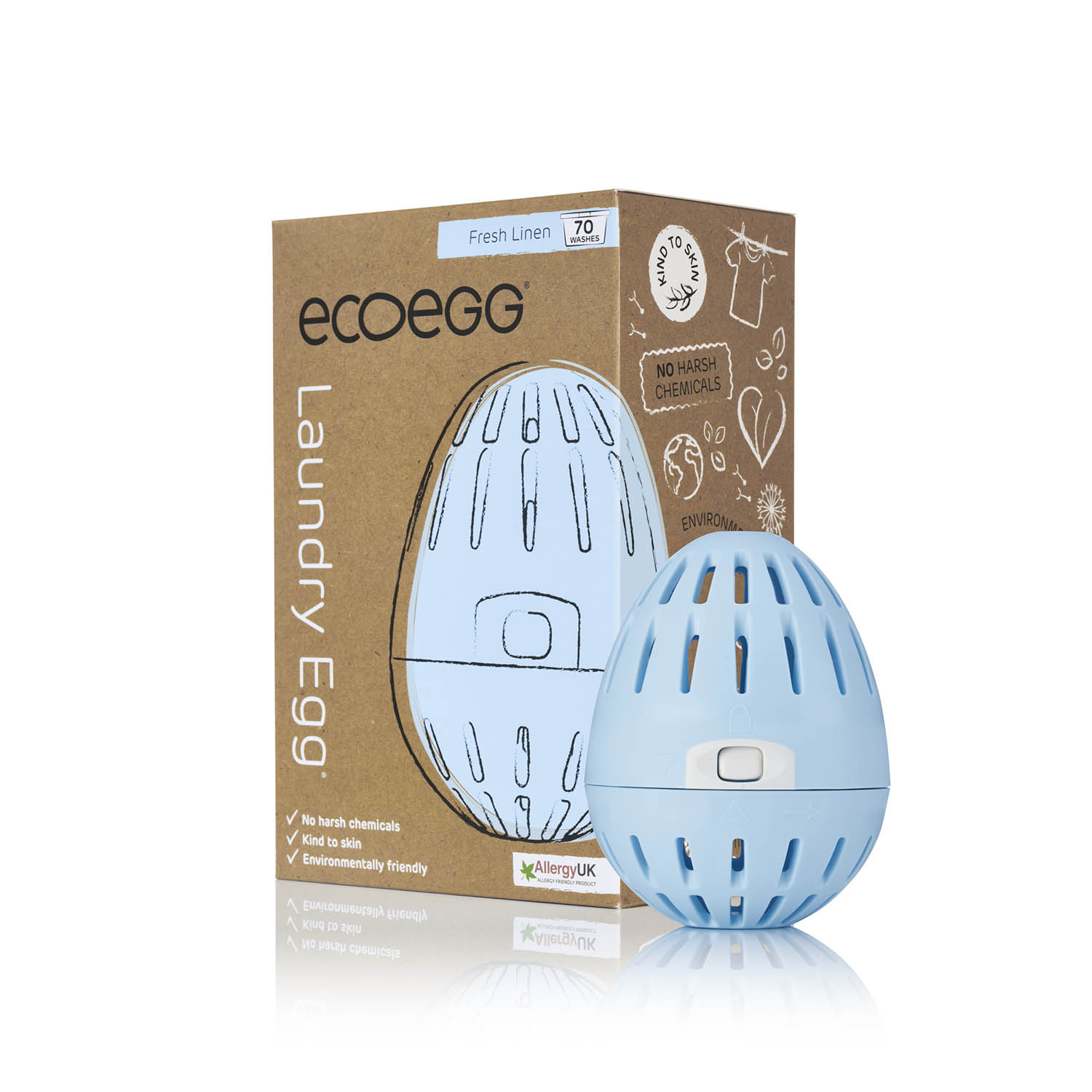 Ecoegg Fresh Linen Laundry Egg - Life Before Plastik